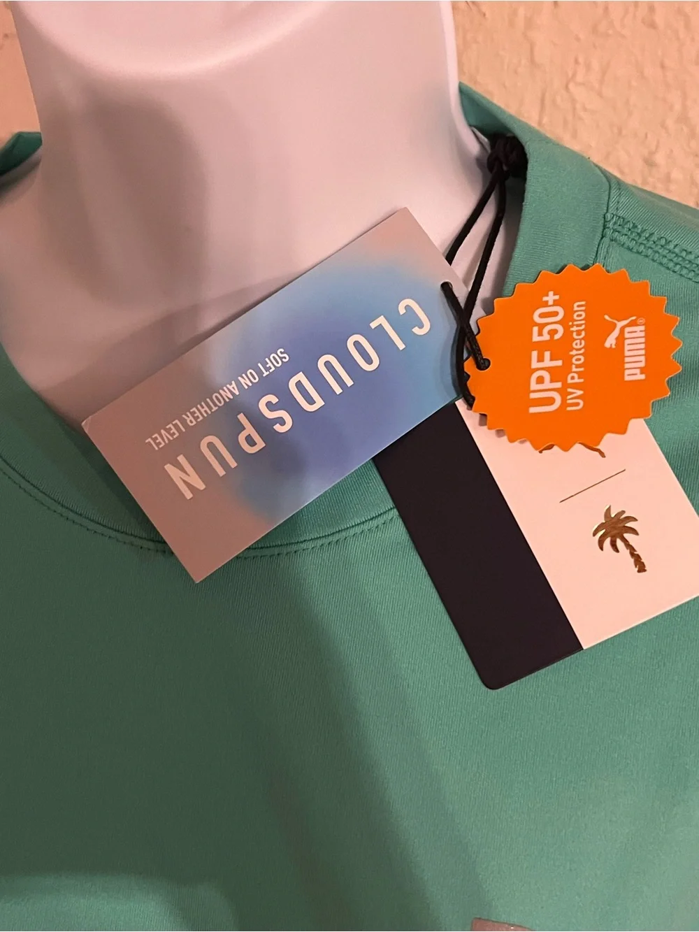 Puma Men's Crewneck Sweater in Teal